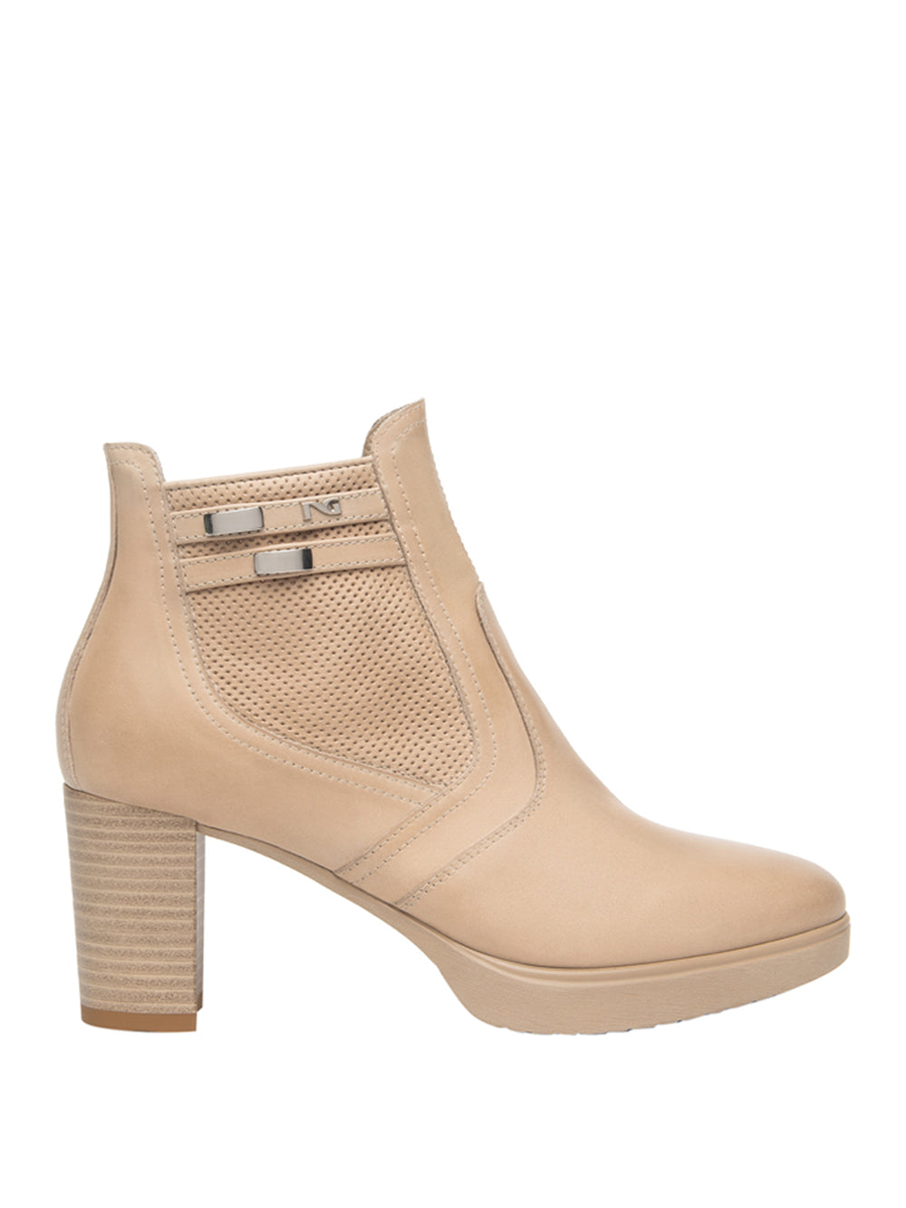 NERO GIARDINI Stivaletti con tacco Donna - Beige modello E615080D