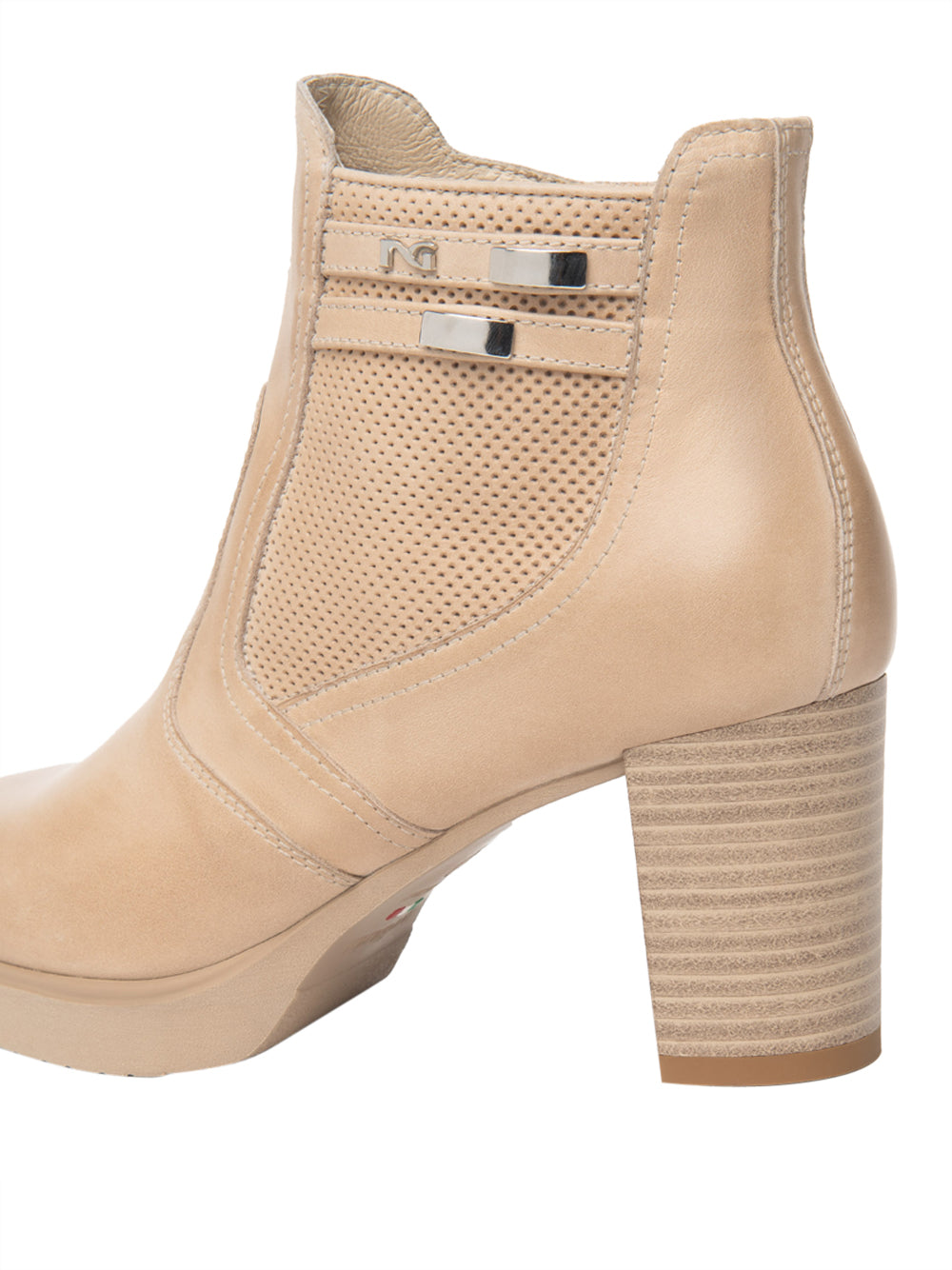 NERO GIARDINI Stivaletti con tacco Donna - Beige modello E615080D