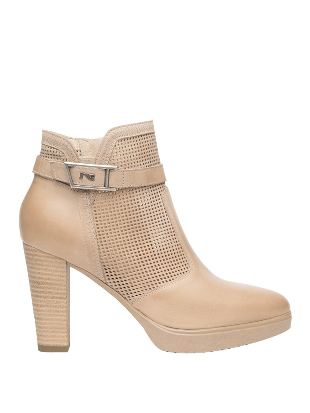 NERO GIARDINI Stivaletti con tacco Donna - Beige modello E615090D