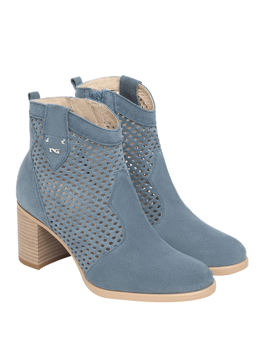 NERO GIARDINI Stivaletti con tacco Donna - Blu modello E615110D