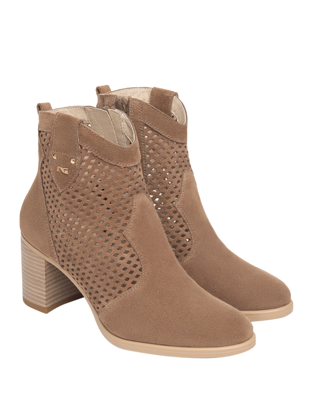 NERO GIARDINI Stivaletti con tacco Donna - Marrone modello E615110D