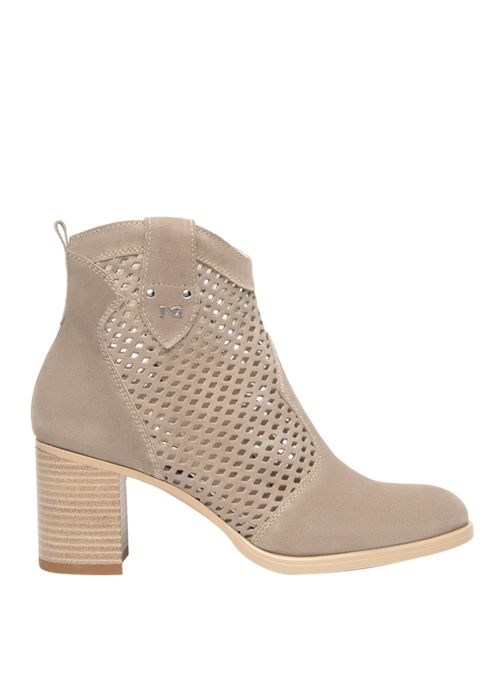NERO GIARDINI Stivaletti con tacco Donna - Beige modello E615110D