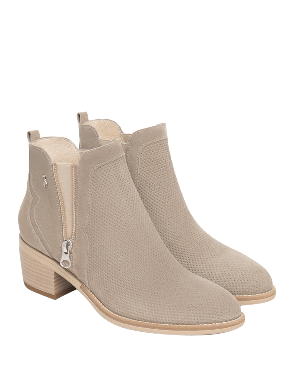 NERO GIARDINI Stivaletti con tacco Donna - Beige modello E615120D