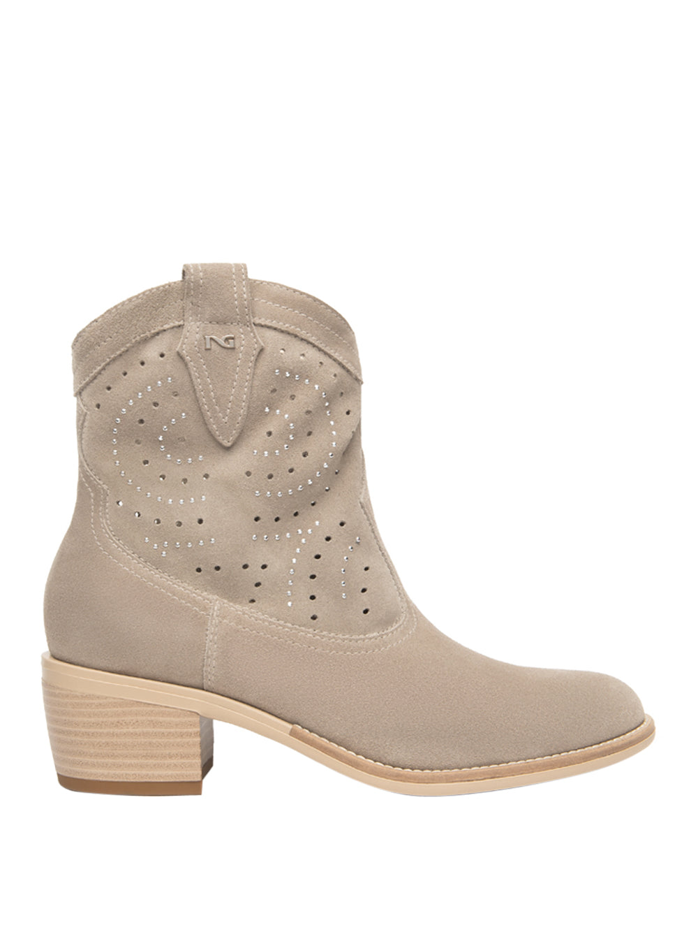 NERO GIARDINI Stivaletti con tacco Donna - Beige modello E615121D