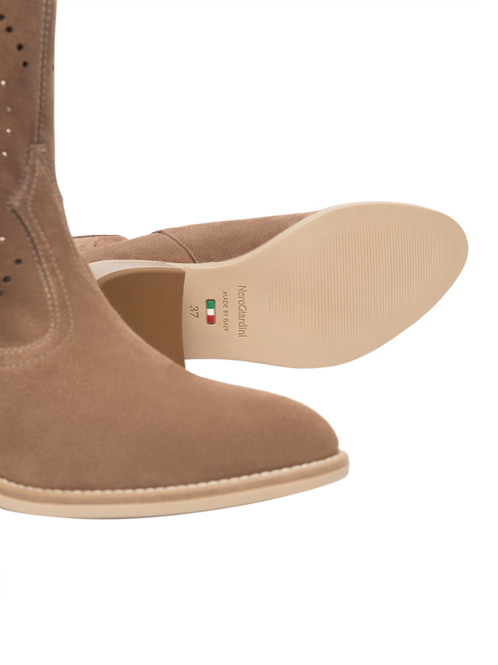 NERO GIARDINI Stivali texano Donna - Marrone modello E615122D