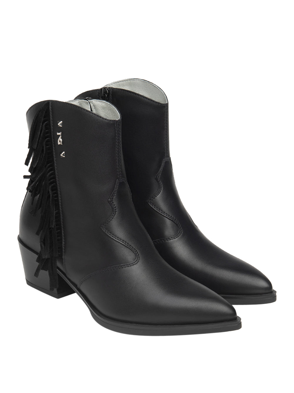 NERO GIARDINI Stivaletti texano Donna - Nero modello E615130D