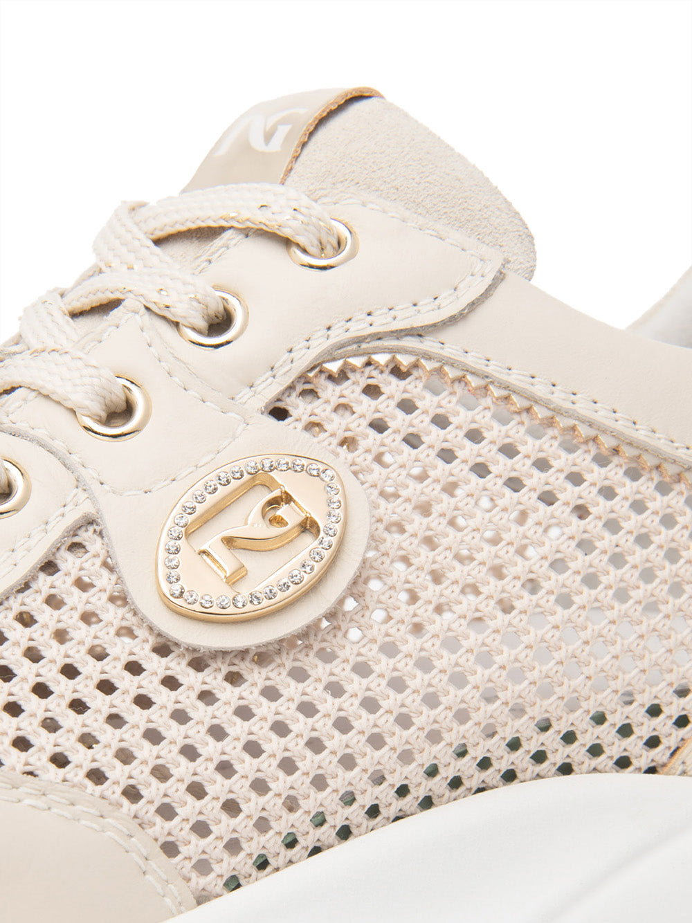 NERO GIARDINI Sneakers con zeppa Donna - Bianco modello E615180D