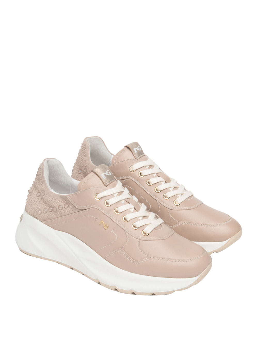 NERO GIARDINI Sneakers con zeppa Donna - Rosa modello E615185D