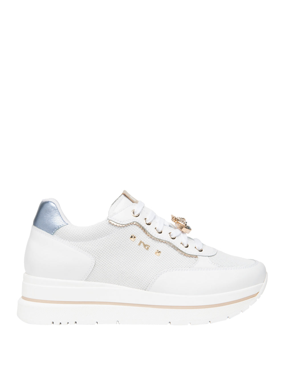 NERO GIARDINI Sneakers platform Donna - Bianco modello E615202D