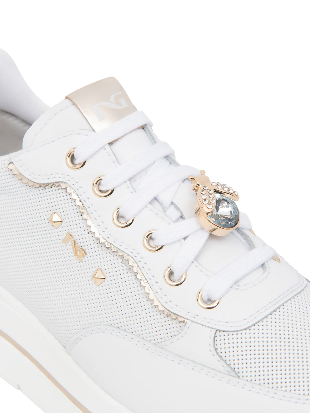 NERO GIARDINI Sneakers platform Donna - Bianco modello E615202D