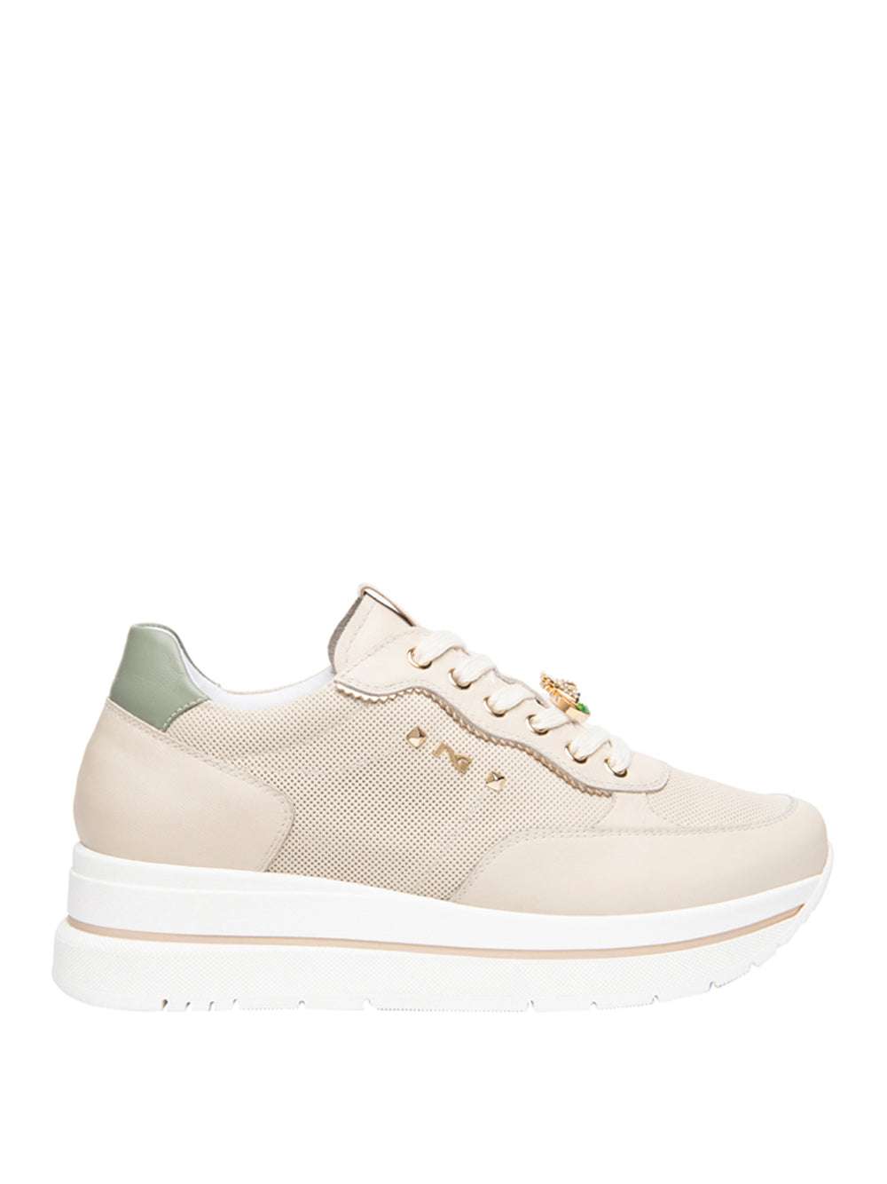 NERO GIARDINI Sneakers platform Donna - Bianco modello E615202D
