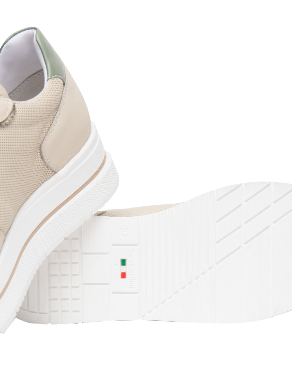 NERO GIARDINI Sneakers platform Donna - Bianco modello E615202D
