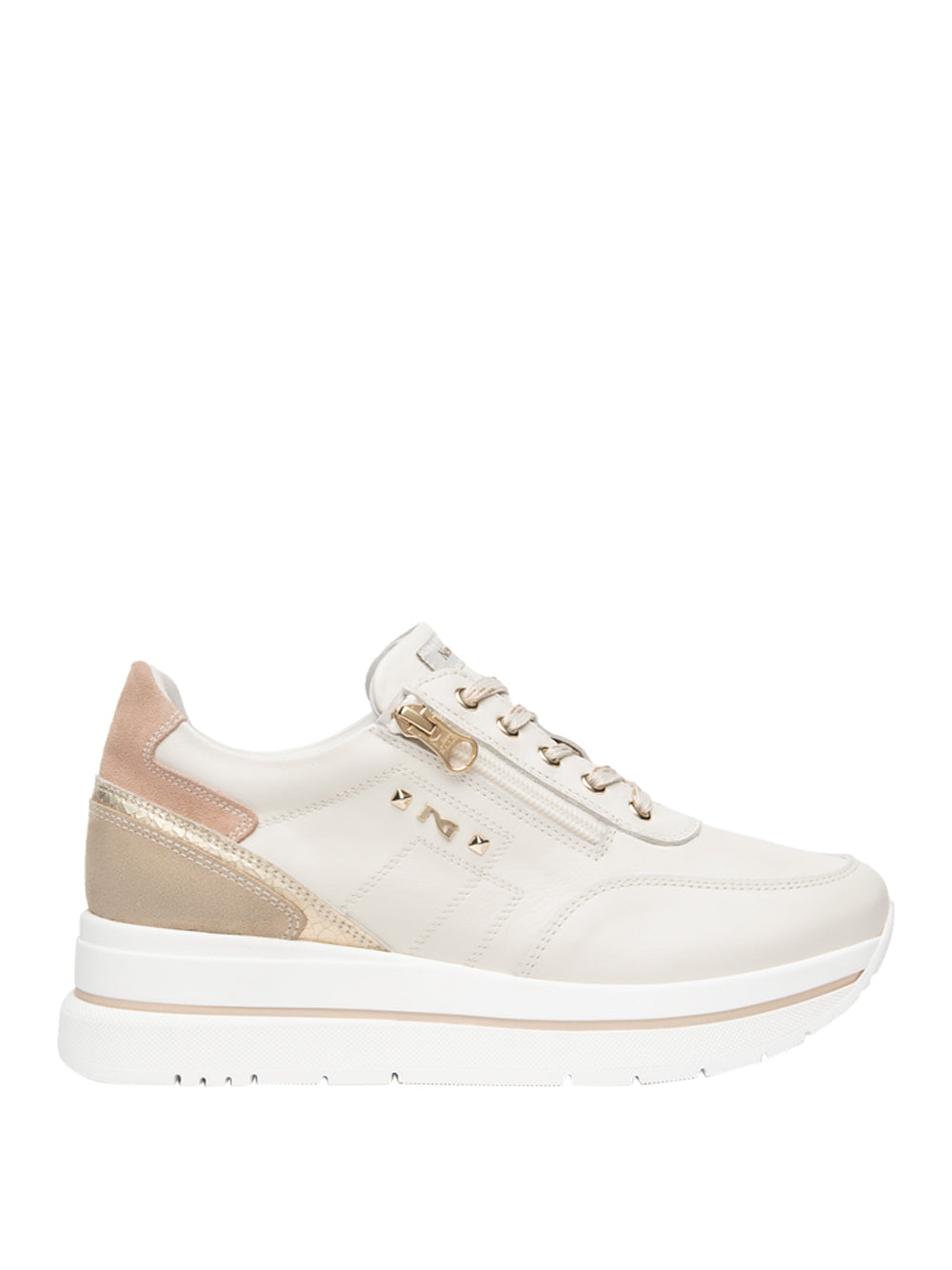 NERO GIARDINI Sneakers platform Donna - Bianco modello E615203D