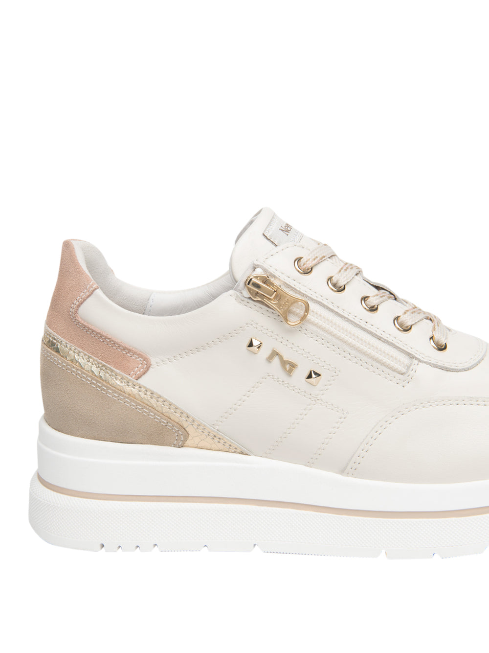 NERO GIARDINI Sneakers platform Donna - Bianco modello E615203D