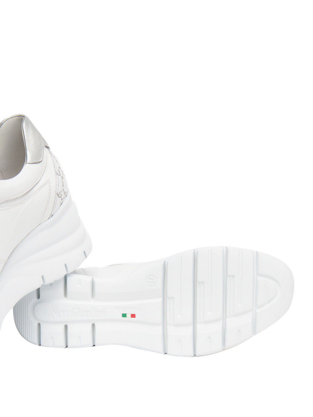 NERO GIARDINI Sneakers con zeppa Donna - Bianco modello E615221D