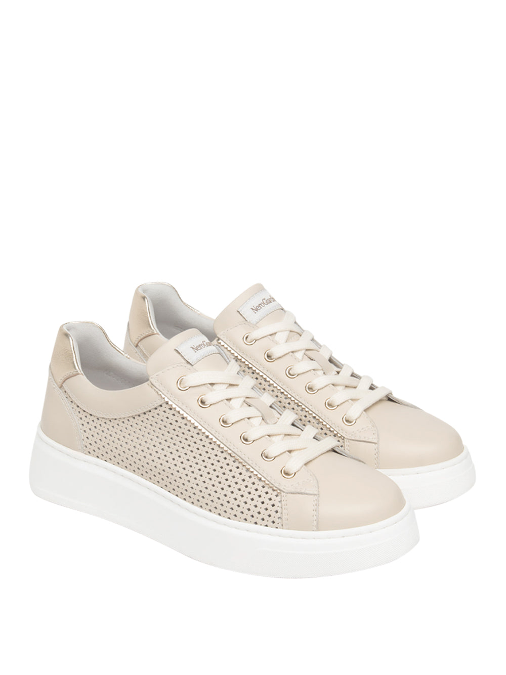 NERO GIARDINI Sneakers platform Donna - Nude modello E615274D
