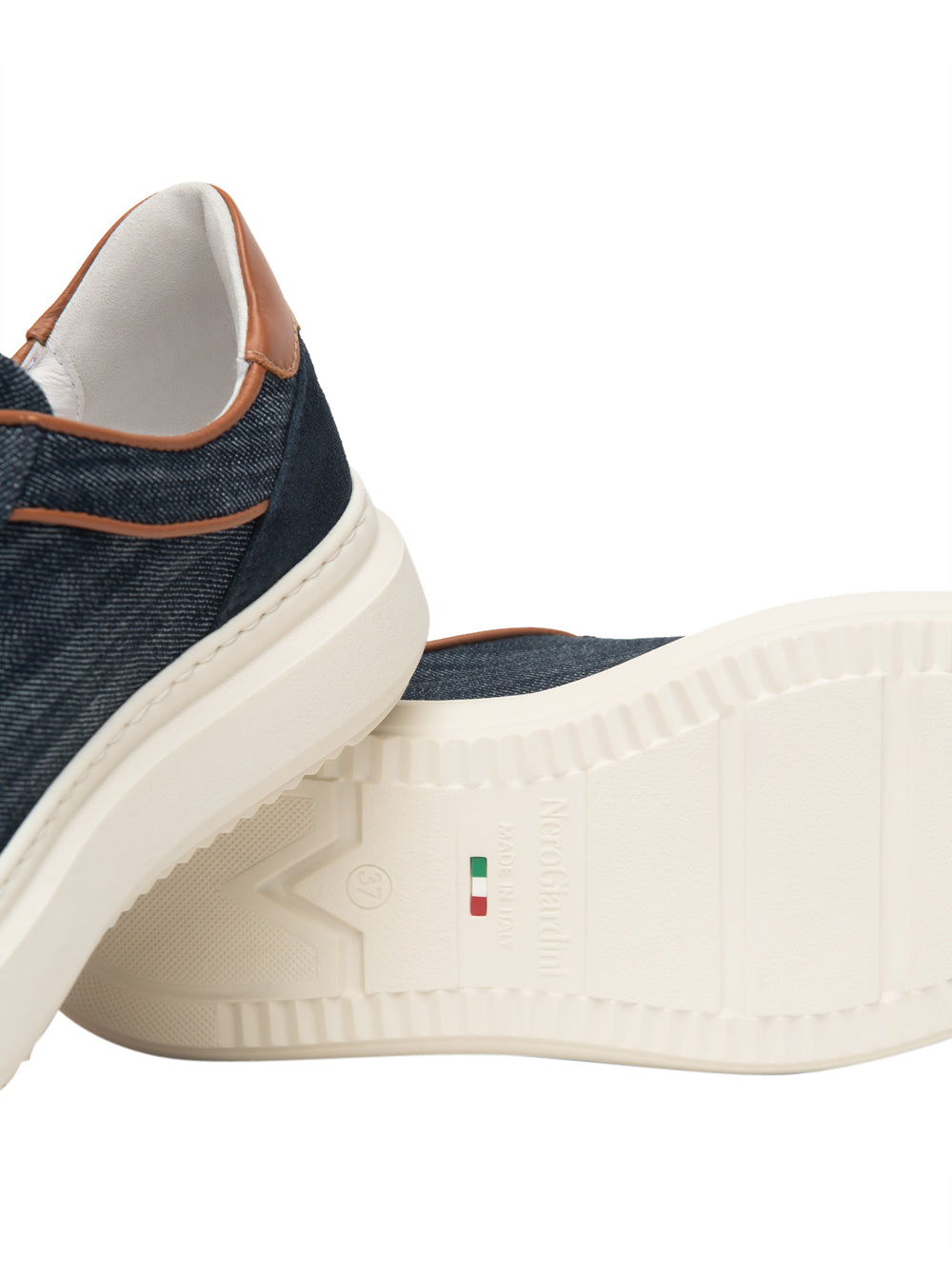 NERO GIARDINI Sneakers platform Donna - Blu modello E615280D