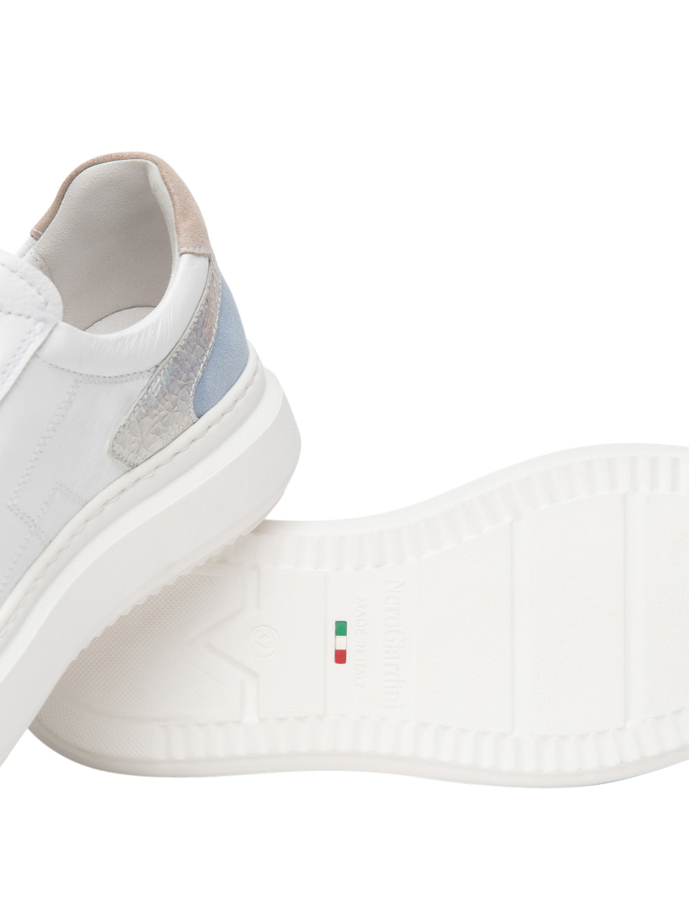 NERO GIARDINI Sneakers platform Donna - Bianco modello E615285D