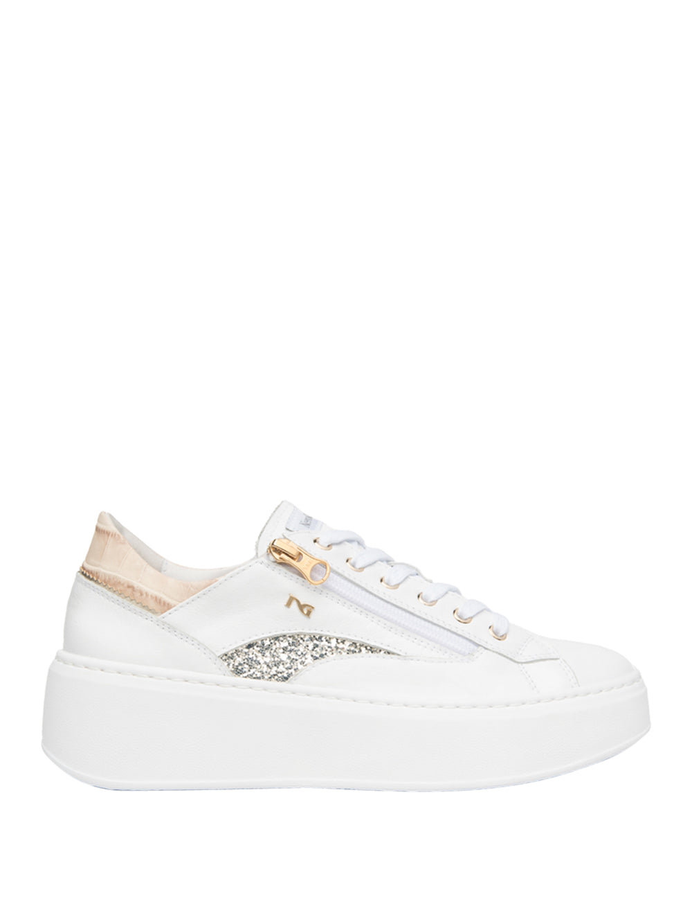 NERO GIARDINI Sneakers platform Donna - Bianco modello E615290D