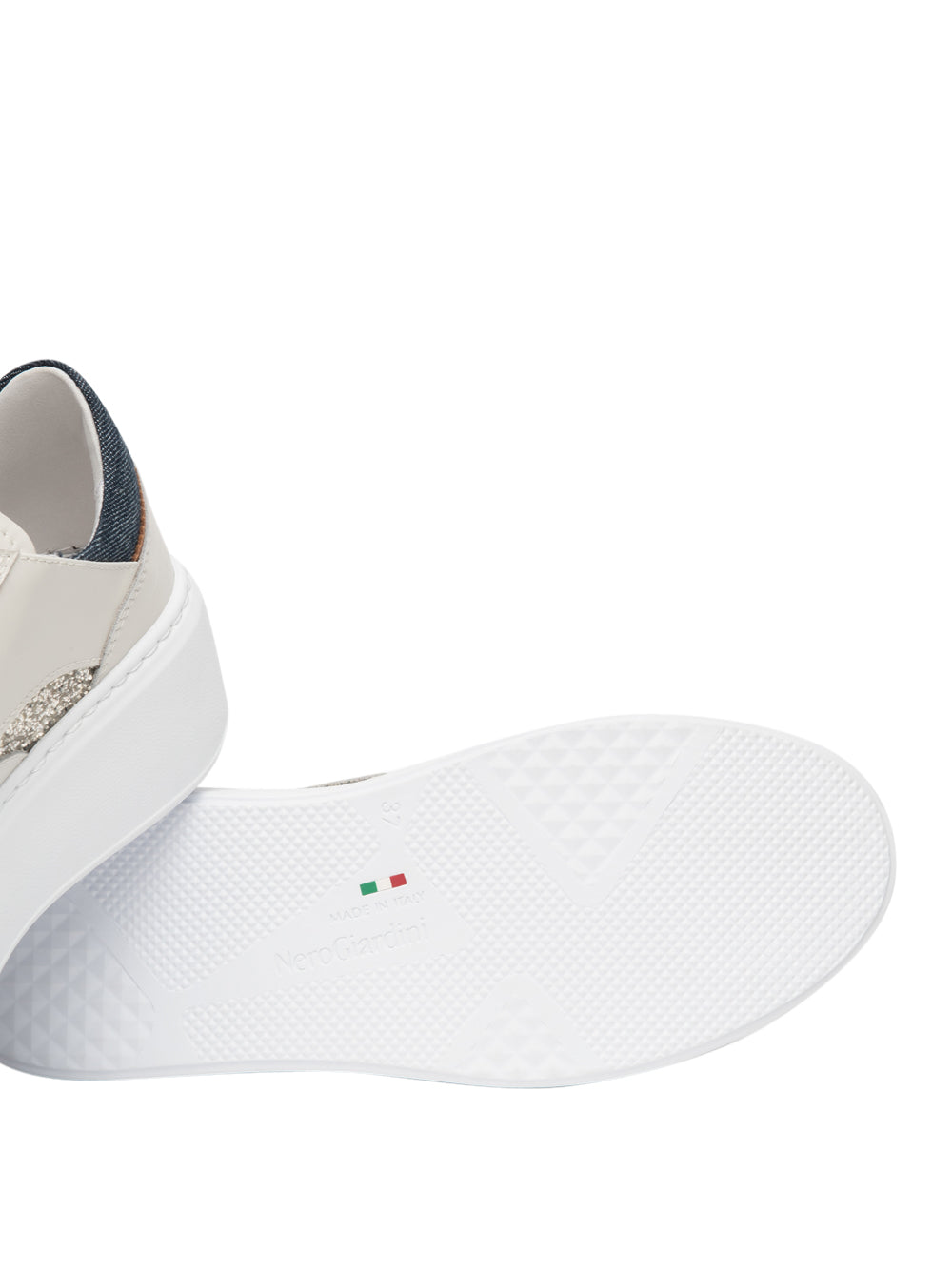 NERO GIARDINI Sneakers platform Donna - Beige modello E615290D