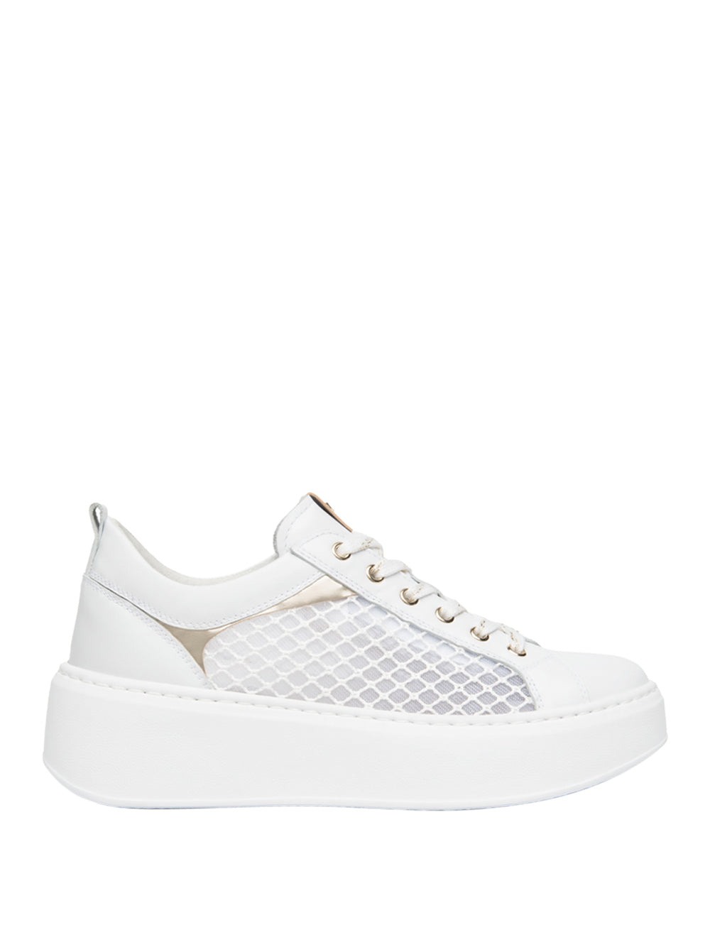 NERO GIARDINI Sneakers platform Donna - Bianco modello E615292D