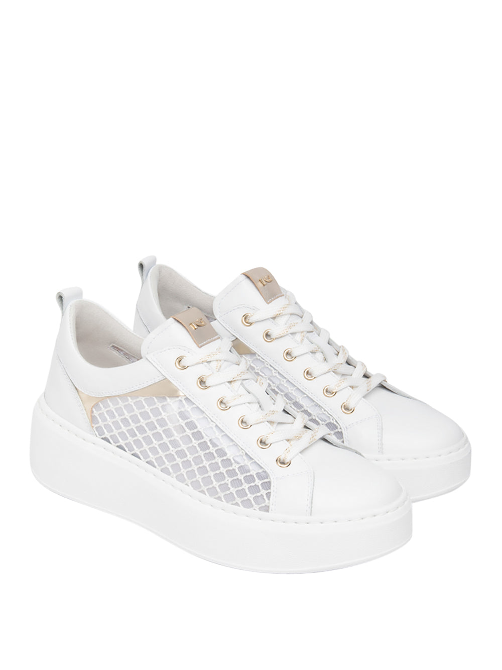 NERO GIARDINI Sneakers platform Donna - Bianco modello E615292D