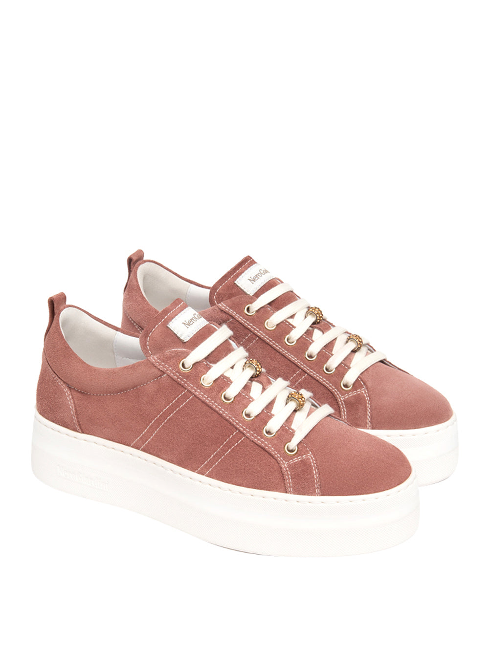 NERO GIARDINI Sneakers platform Donna - Rosa modello E615310D