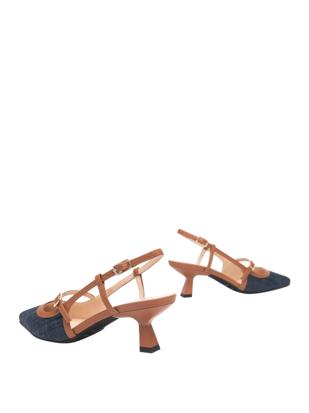 NERO GIARDINI Decollete sling back Donna - Blu modello E615470D