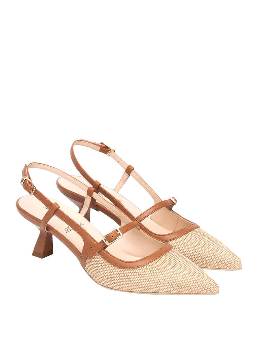 NERO GIARDINI Decollete sling back Donna - Beige modello E615471D