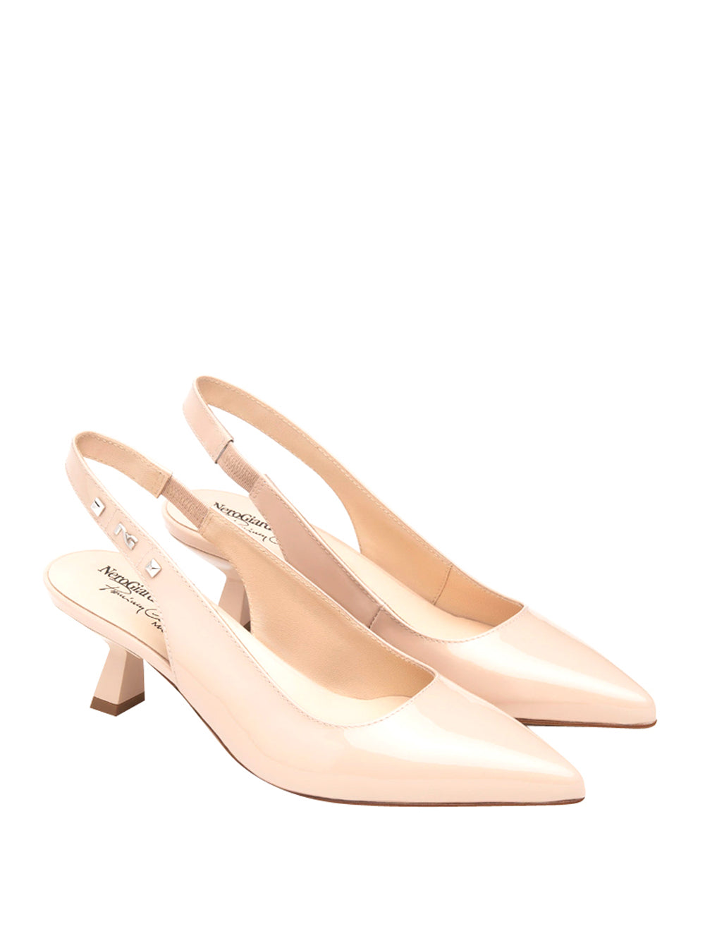 NERO GIARDINI Decollete sling back Donna - Bianco modello E615476D