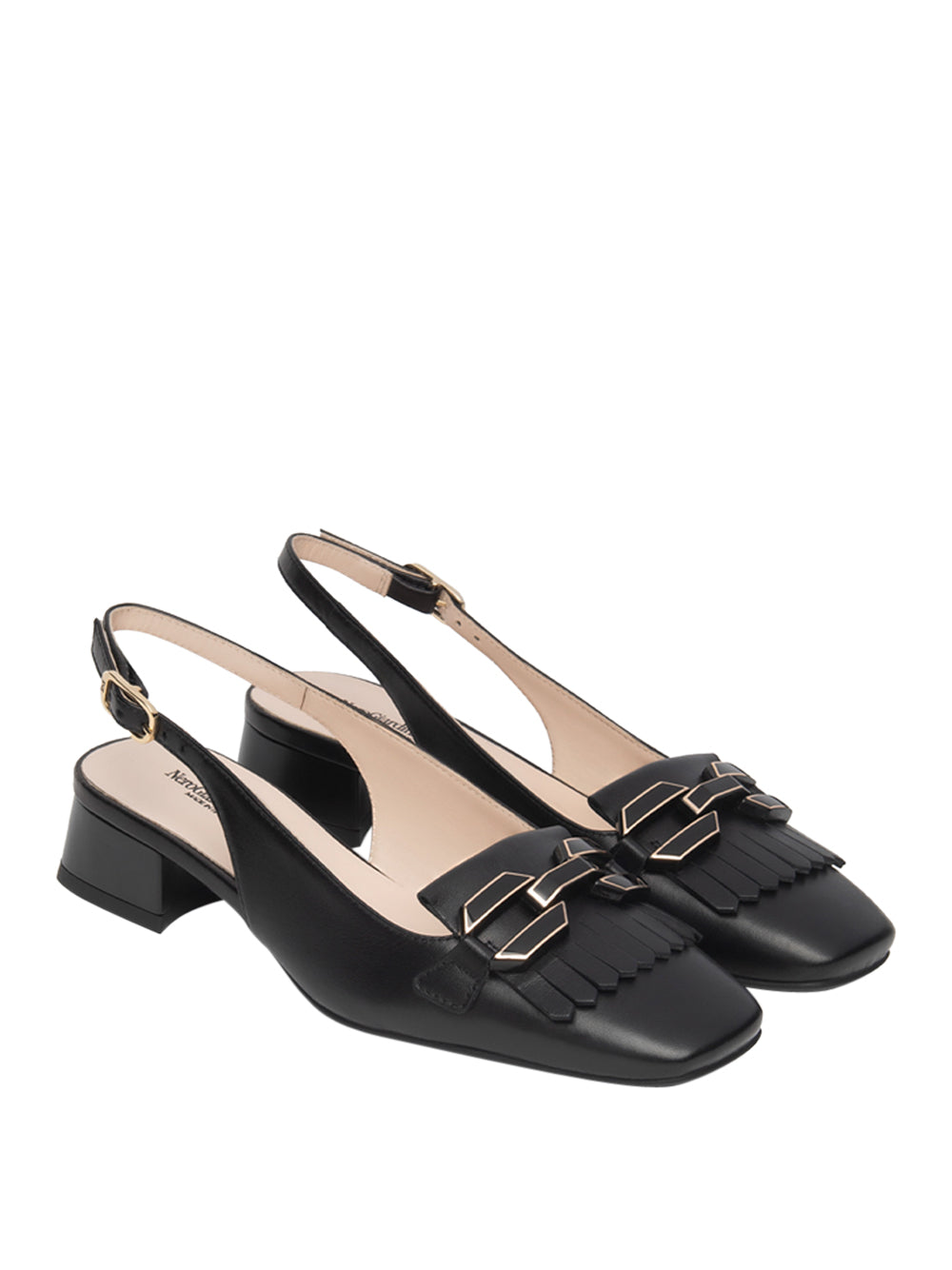 NERO GIARDINI Decollete sling back Donna - Nero modello E615500D