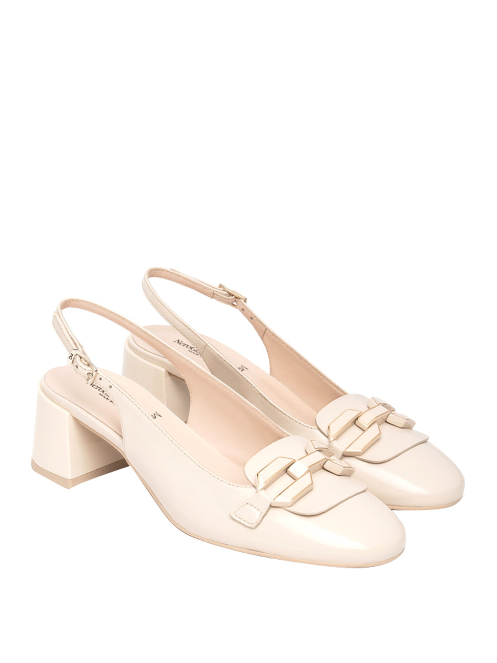 NERO GIARDINI Decollete sling back Donna - Beige modello E615511D