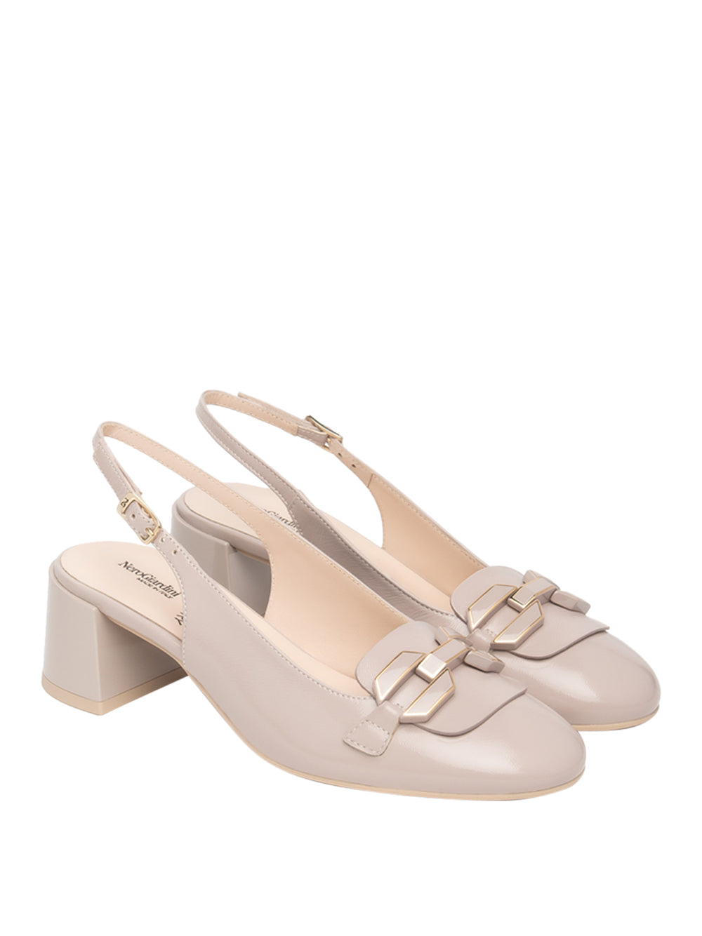 NERO GIARDINI Decollete sling back Donna - Cipria modello E615511D