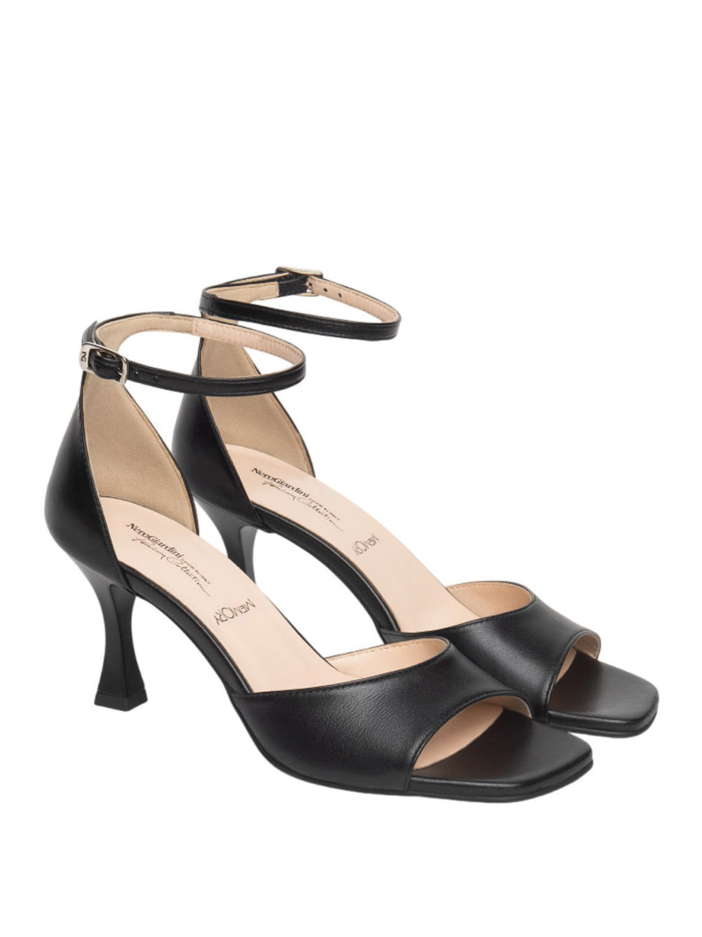 NERO GIARDINI Sandali con tacco Donna - Nero modello E615680DE