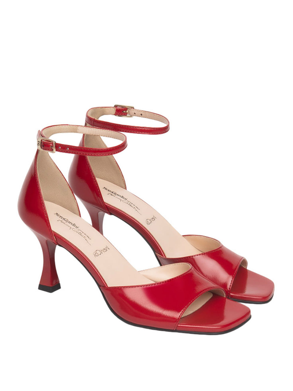 NERO GIARDINI Sandali con tacco Donna - Rosso modello E615681DE