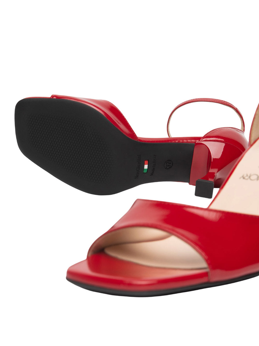 NERO GIARDINI Sandali con tacco Donna - Rosso modello E615681DE