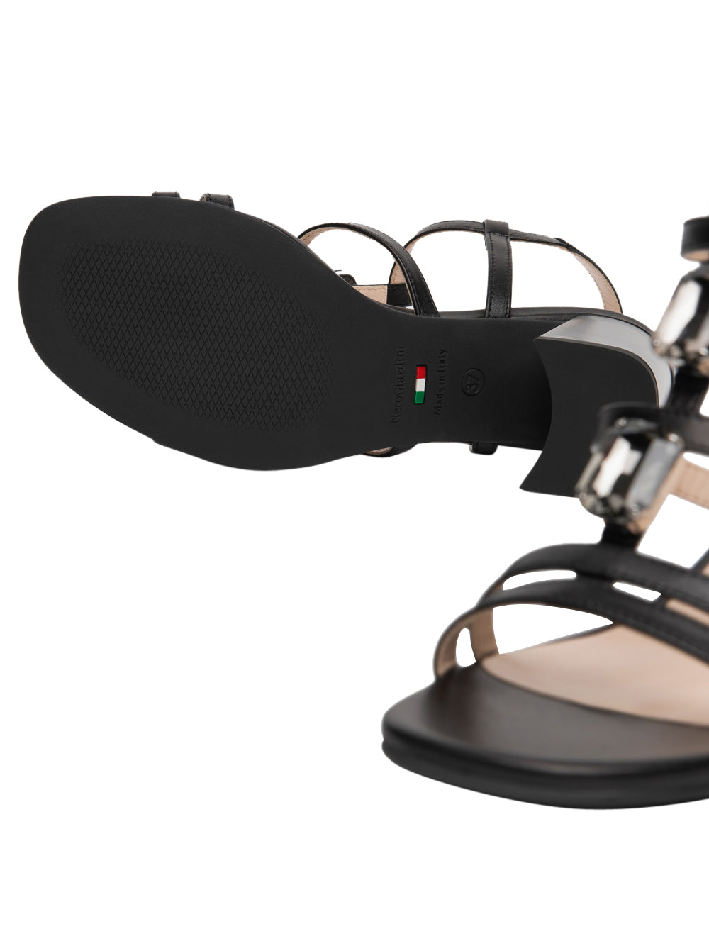 NERO GIARDINI Sandali con tacco Donna - Nero modello E615710D