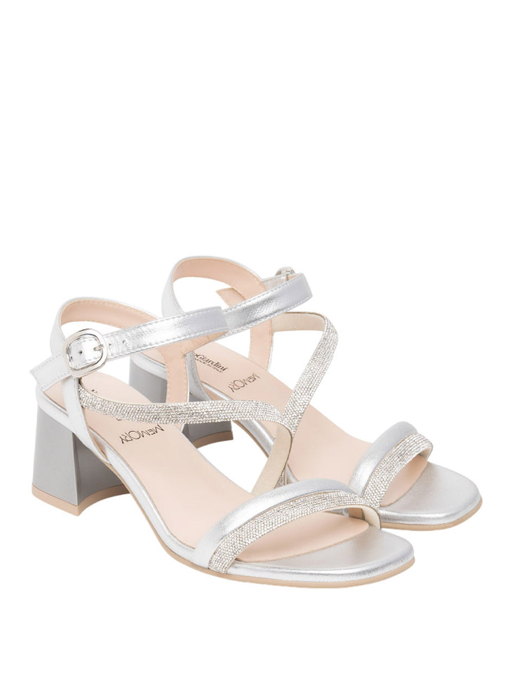 NERO GIARDINI Sandali con tacco Donna - Argento modello E615721D