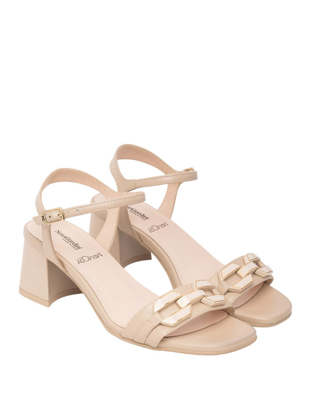 NERO GIARDINI Sandali con tacco Donna - Bianco modello E615722D