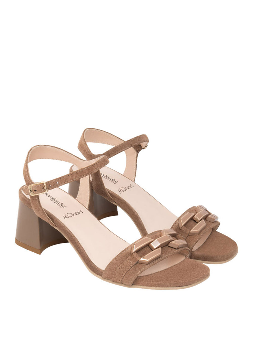 NERO GIARDINI Sandali con tacco Donna - Marrone modello E615723D