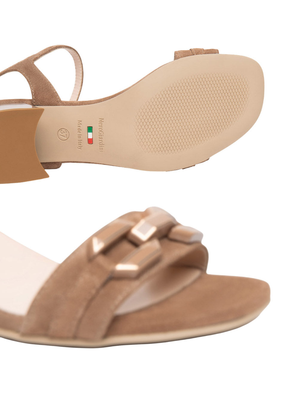 NERO GIARDINI Sandali con tacco Donna - Marrone modello E615723D