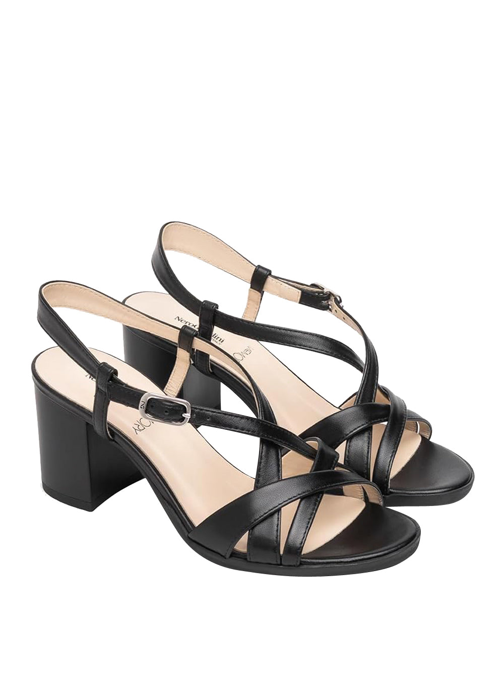 NERO GIARDINI Sandali con tacco Donna - Nero modello E615752D