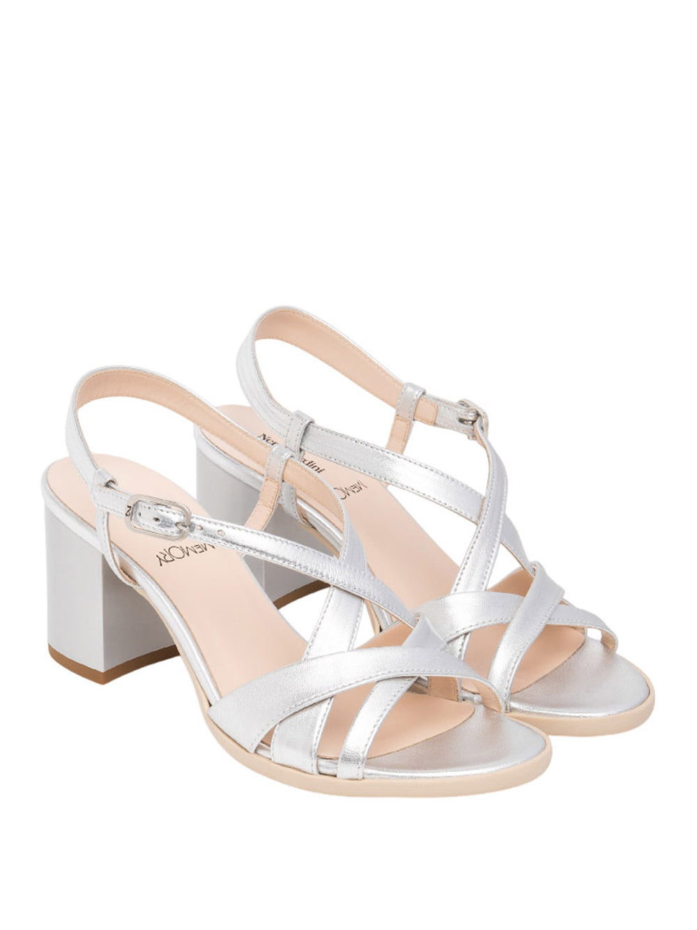 NERO GIARDINI Sandali con tacco Donna - Argento modello E615753D