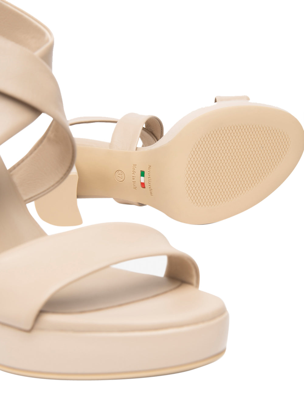 NERO GIARDINI Sandali con tacco Donna - Bianco modello E615800D