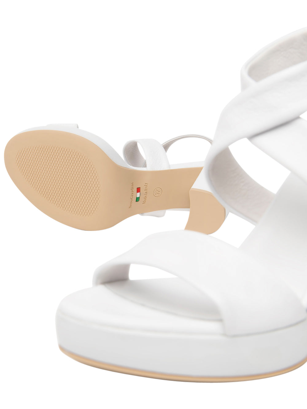 NERO GIARDINI Sandali con tacco Donna - Bianco modello E615800D