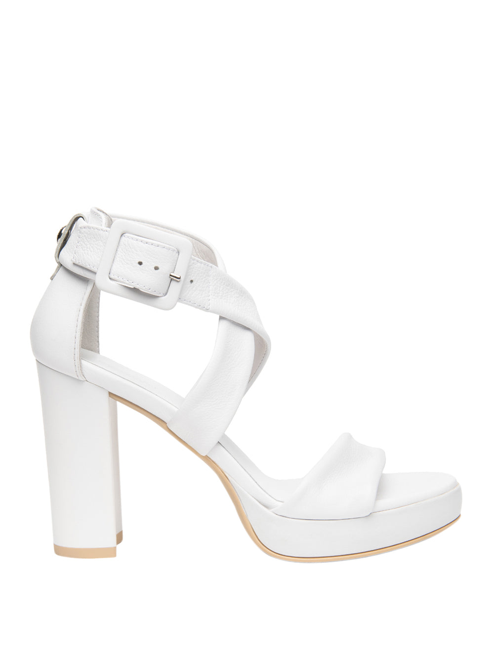 NERO GIARDINI Sandali con tacco Donna - Bianco modello E615800D