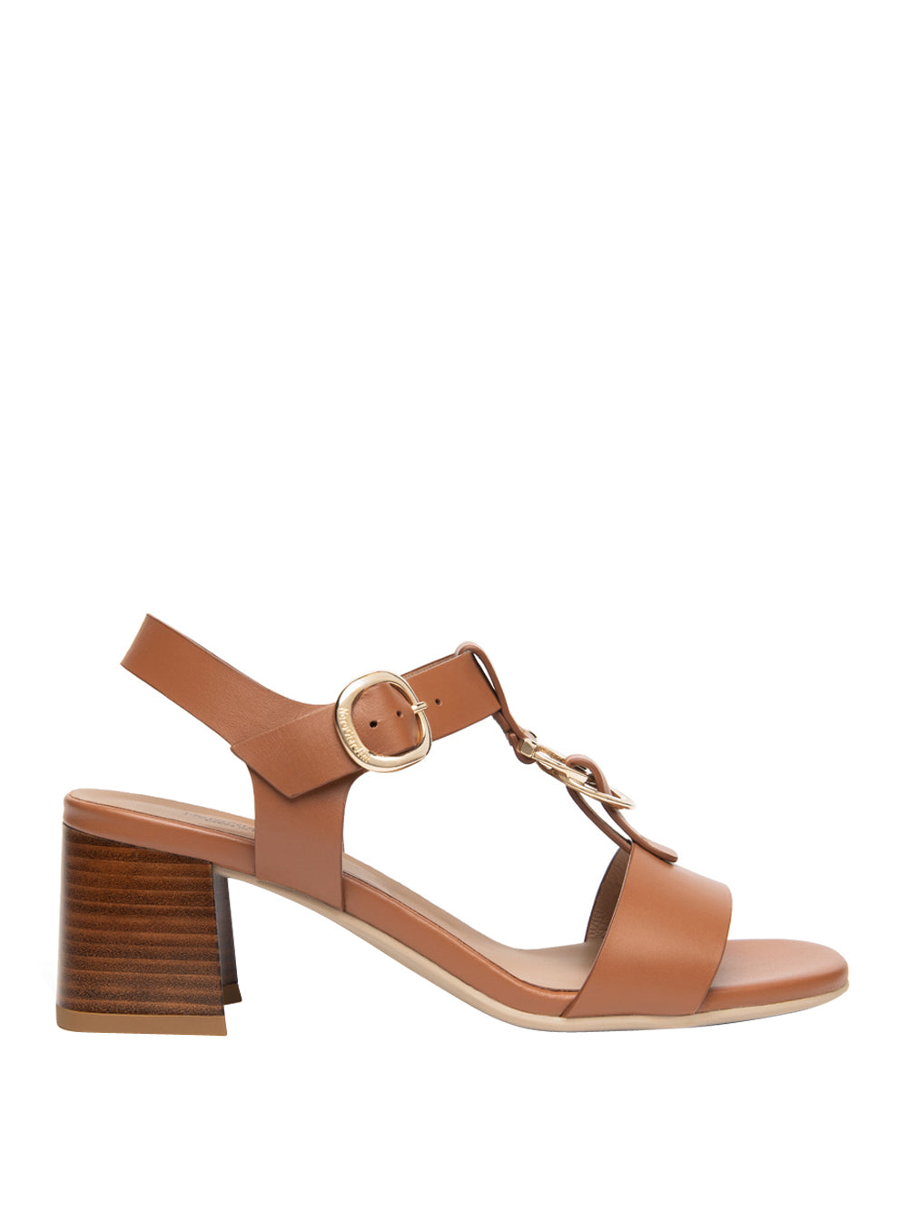 NERO GIARDINI Sandali con tacco Donna - Cuoio modello E615870D