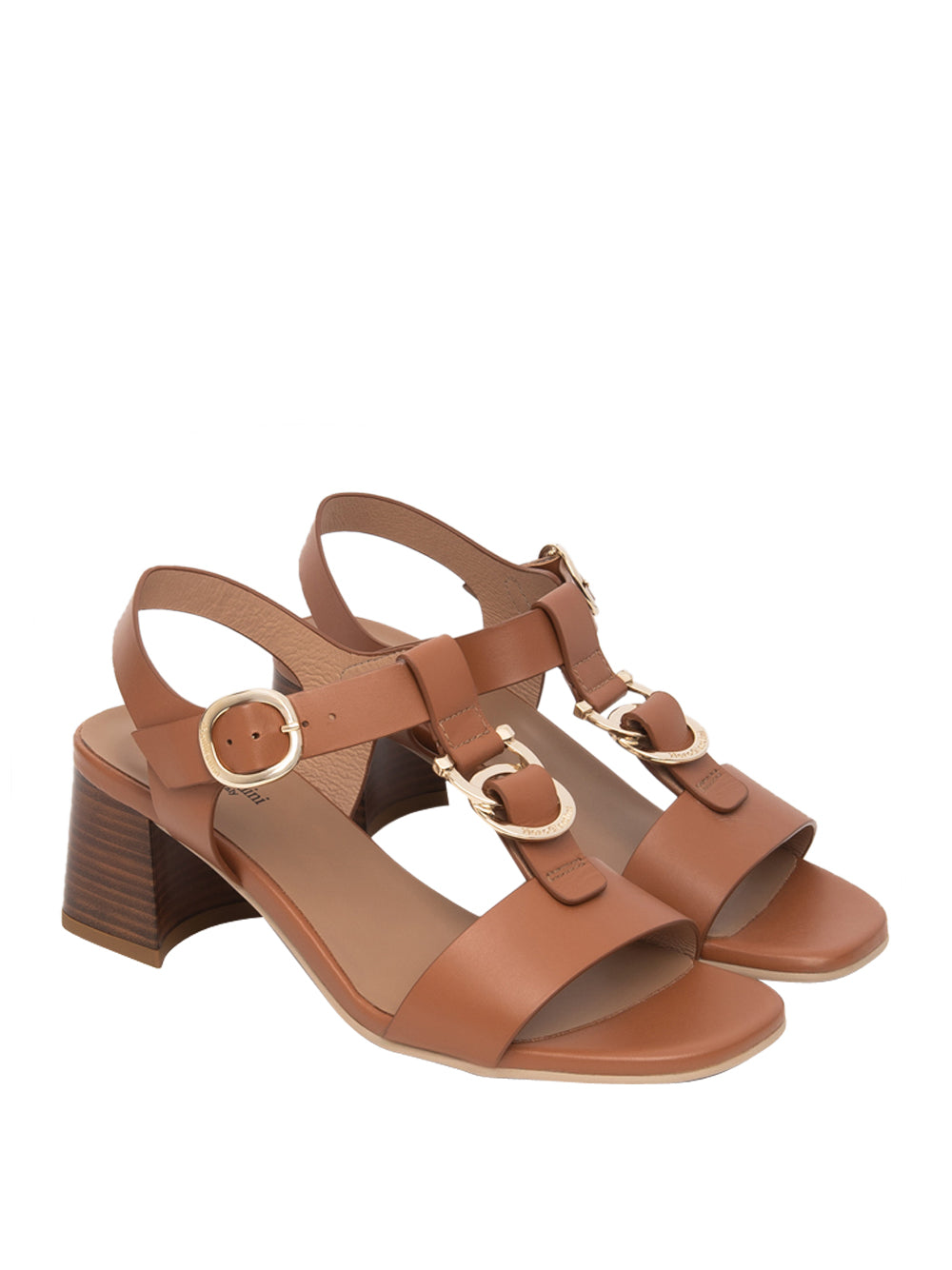 NERO GIARDINI Sandali con tacco Donna - Cuoio modello E615870D