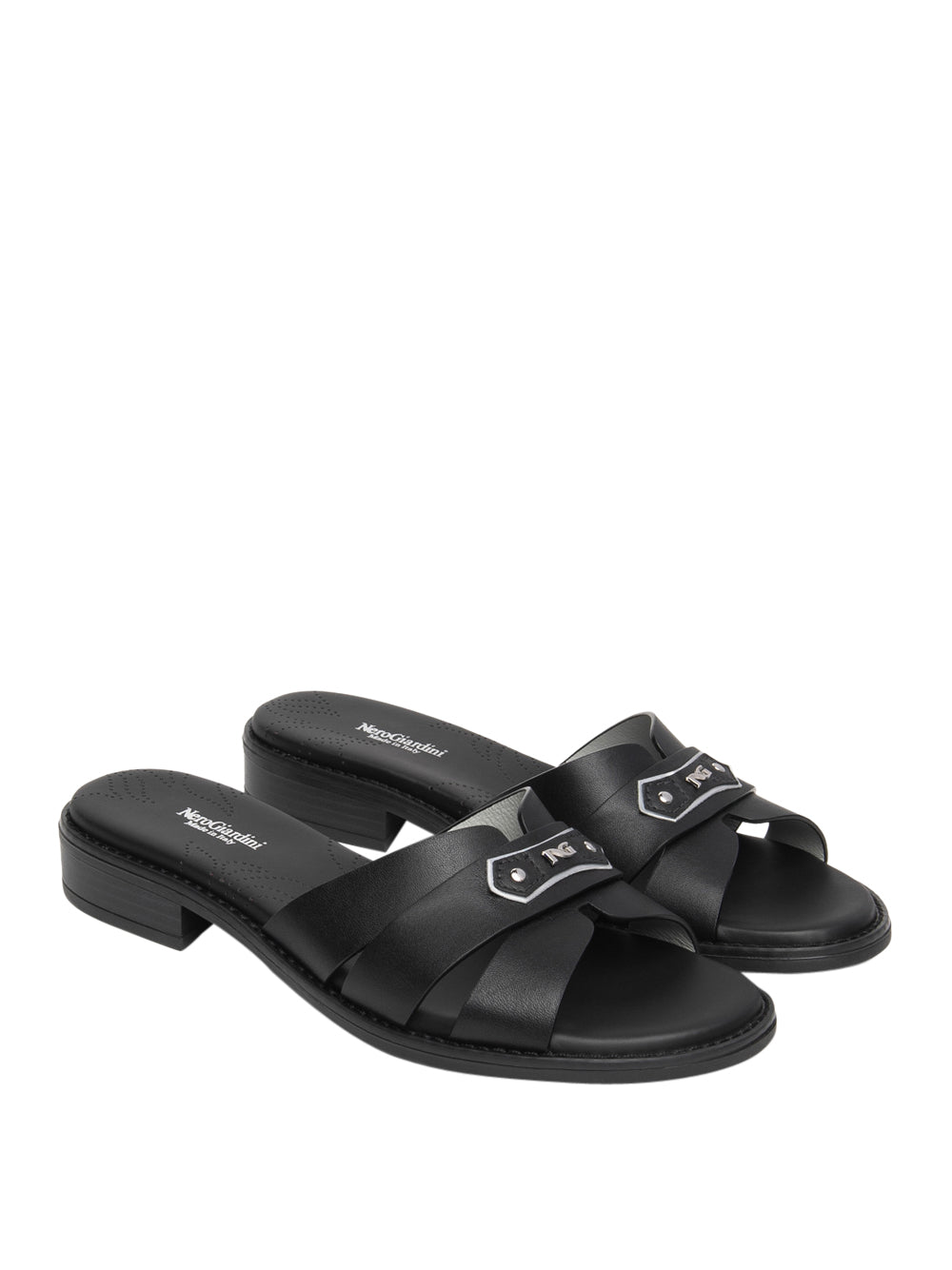 NERO GIARDINI Sandali slippers Donna - Nero modello E615893D
