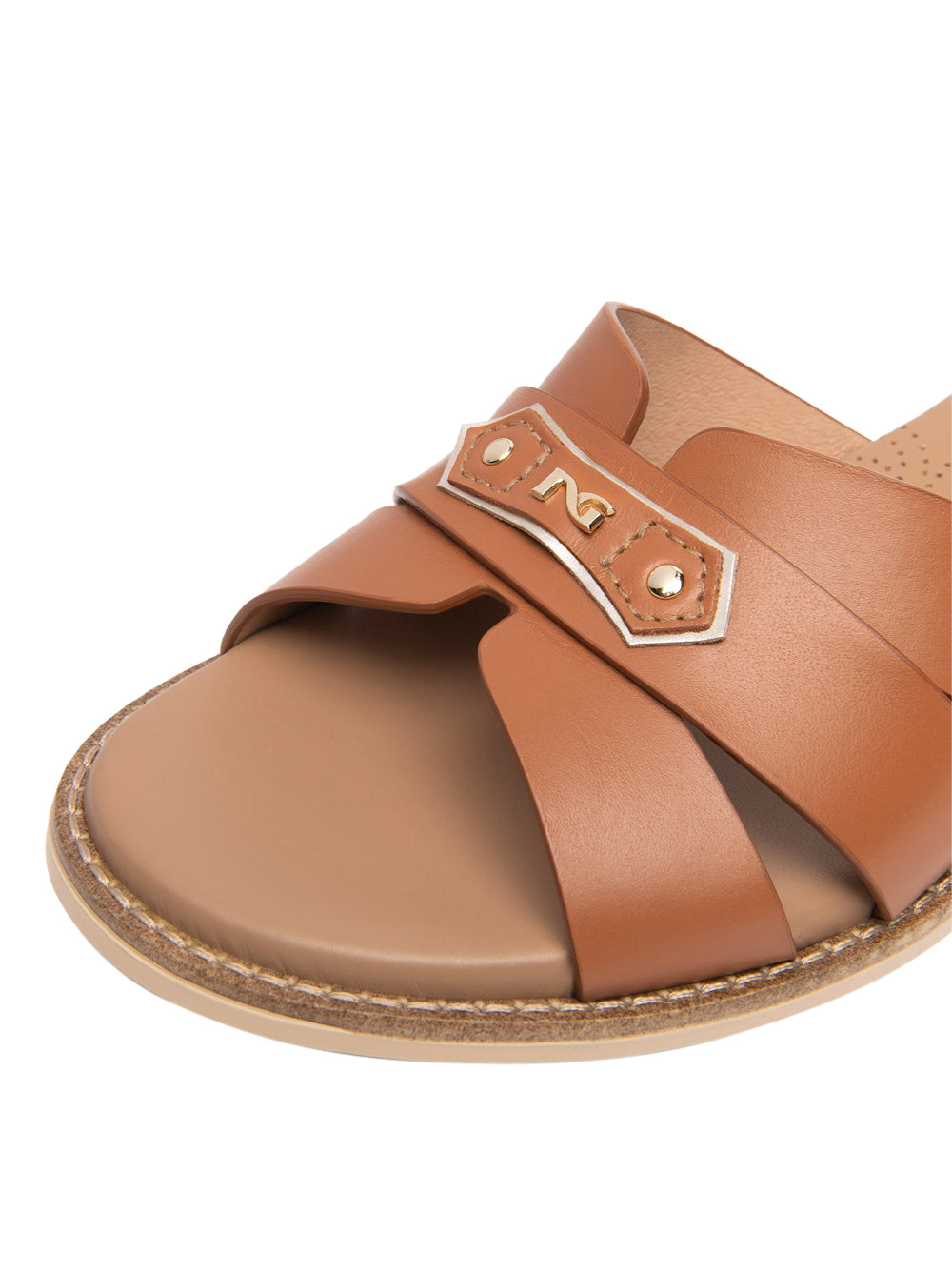 NERO GIARDINI Sandali slippers Donna - Cuoio modello E615893D